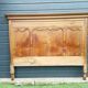 antique solid wood headboard