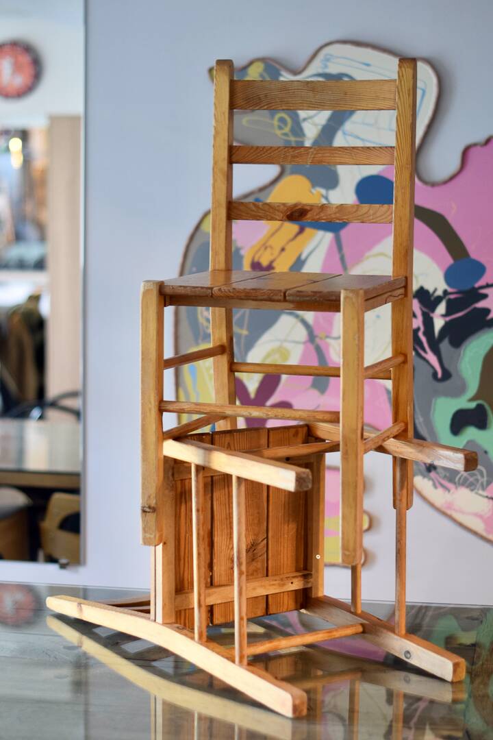 Fir tree mountain chair - France 1960