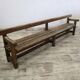 Antique wooden bench