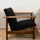 Hugues Steiner 1960 rosewood armchairs