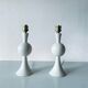 Paire de lampes de chevet vintage