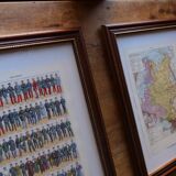 Lithographie originale sur les mollusques