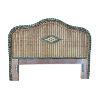 Rattan headboard