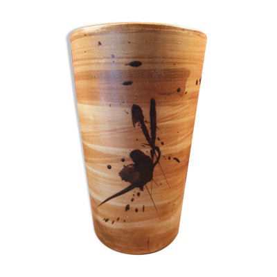 Vase céramique La Colombe Vallauris années 1960