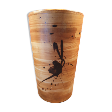 Vase céramique La Colombe Vallauris années 1960