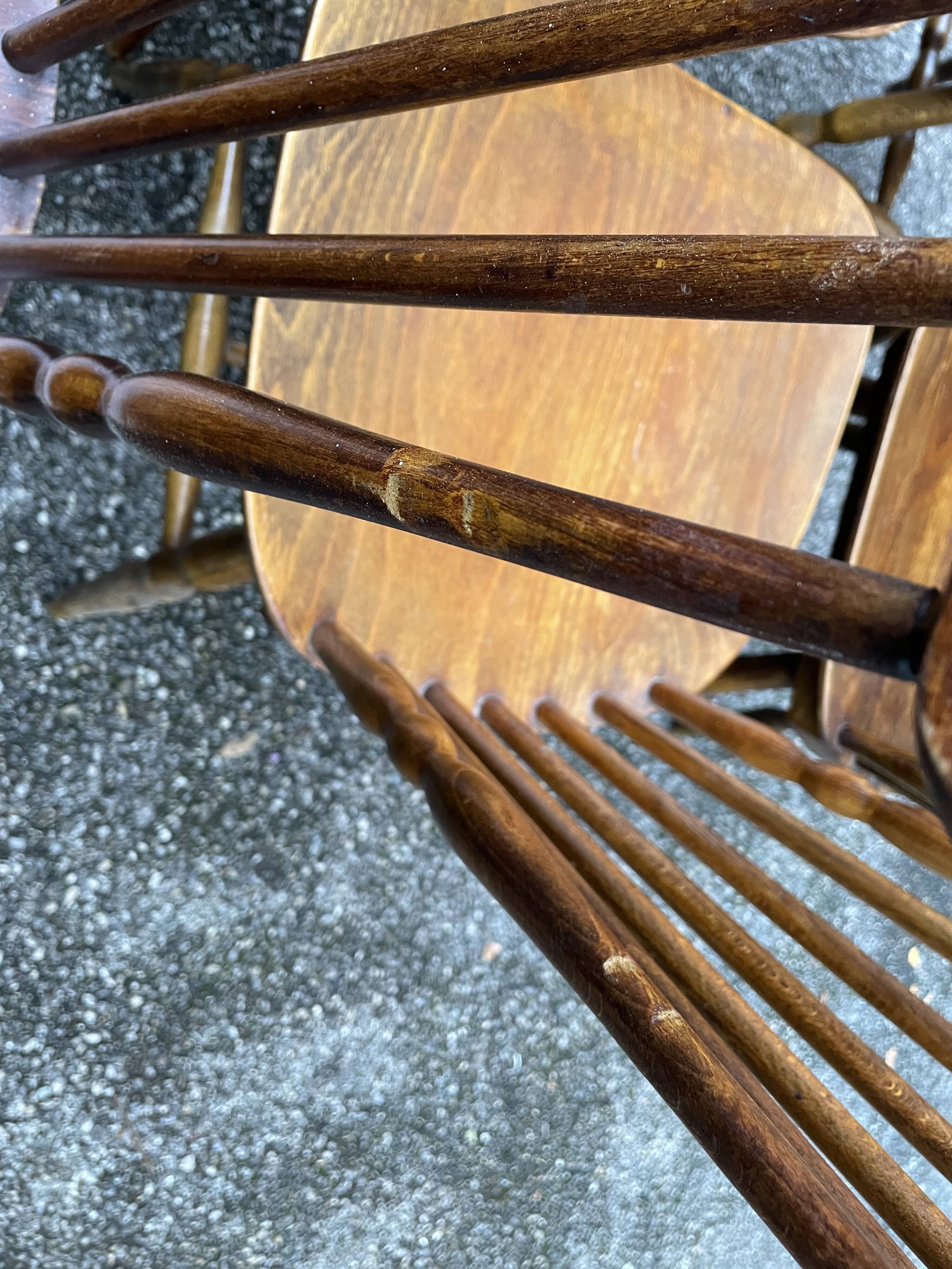 Set of 6 Baumann bistro chairs