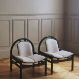 Pair of Baumann armchairs
