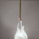 Lovely transparent Art Deco Barovier e Toso pendant light Murano glass, 1930s