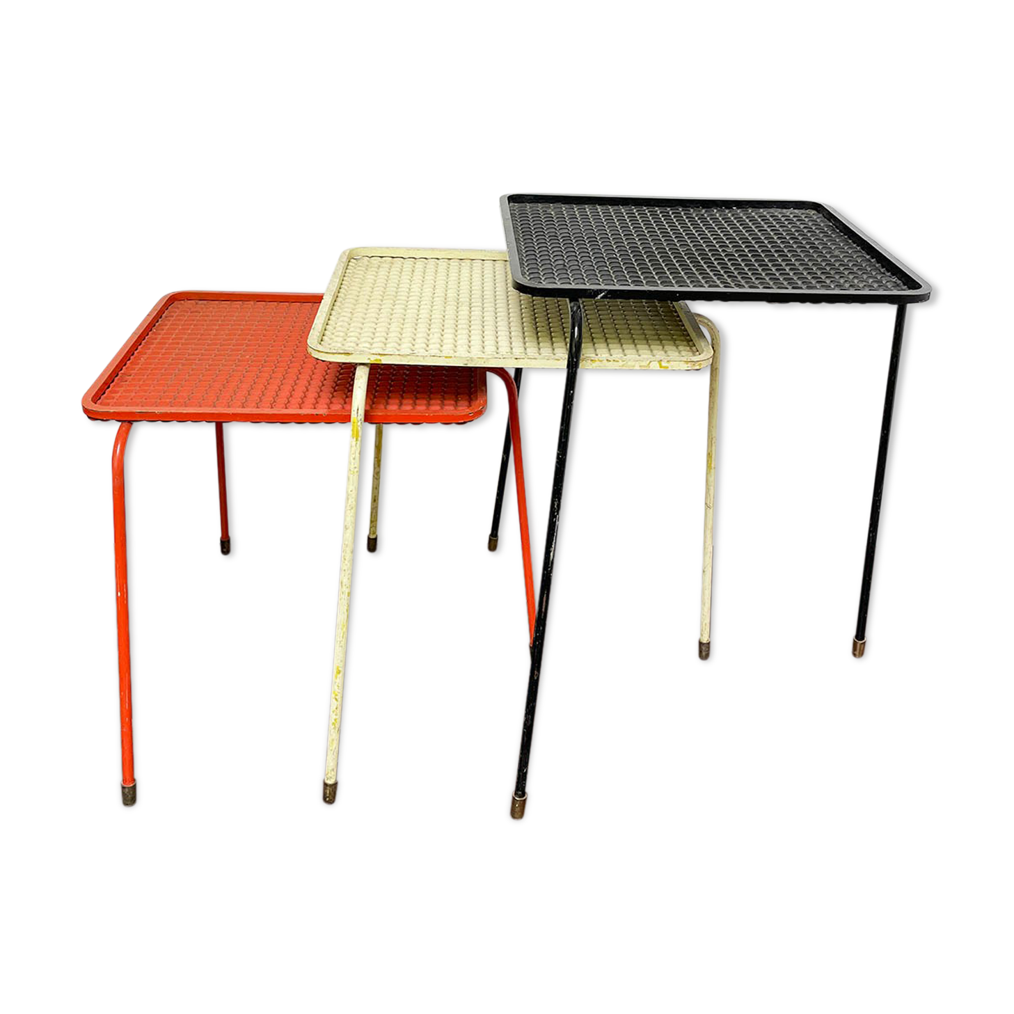 格安マテゴ ネスティングテーブル1950's Mathieu Mategot 格安マテゴ ネスティングテーブル1950's Mathieu Mategot 格安