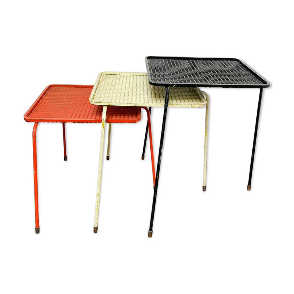 Side tables sumba Mathieu Mategot 1950 | Selency