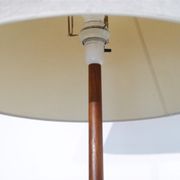Lampadaire vintage scandinave en teck 1960