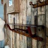 Porte-manteaux ancien en bois