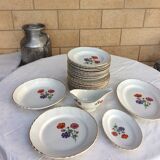Service de table 29 pièces  Orchies Moulin des Loups - vintage