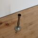 Vintage Damart silver-plated soliflore – 1970s design candle holder vase