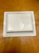 White ceramic ashtray