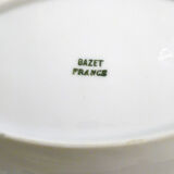 Paire de plats Art Déco