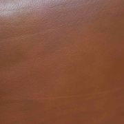 Leather armchair, 1970s, manufacturer Sitag, cognac brown leather.
