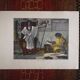 Gravure ancienne scène de pharaons - Fin 19ème siècle