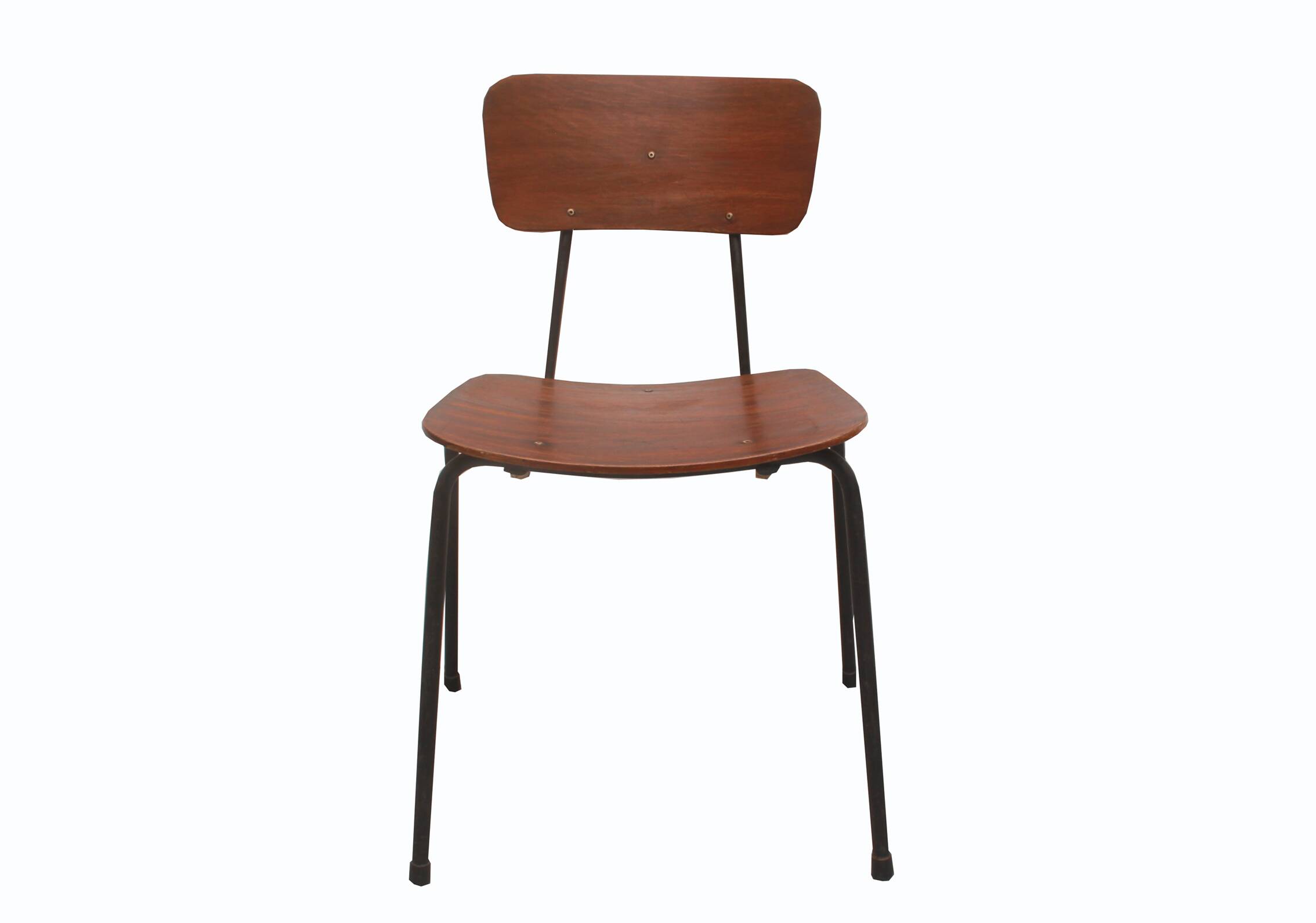 1960s plywood chair industrial design