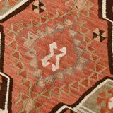 8x10 Kilim Multicolor Geometric Style Kilim Rug, 170x310 Cm