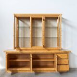 Aparador con vitrina, 1980/1990