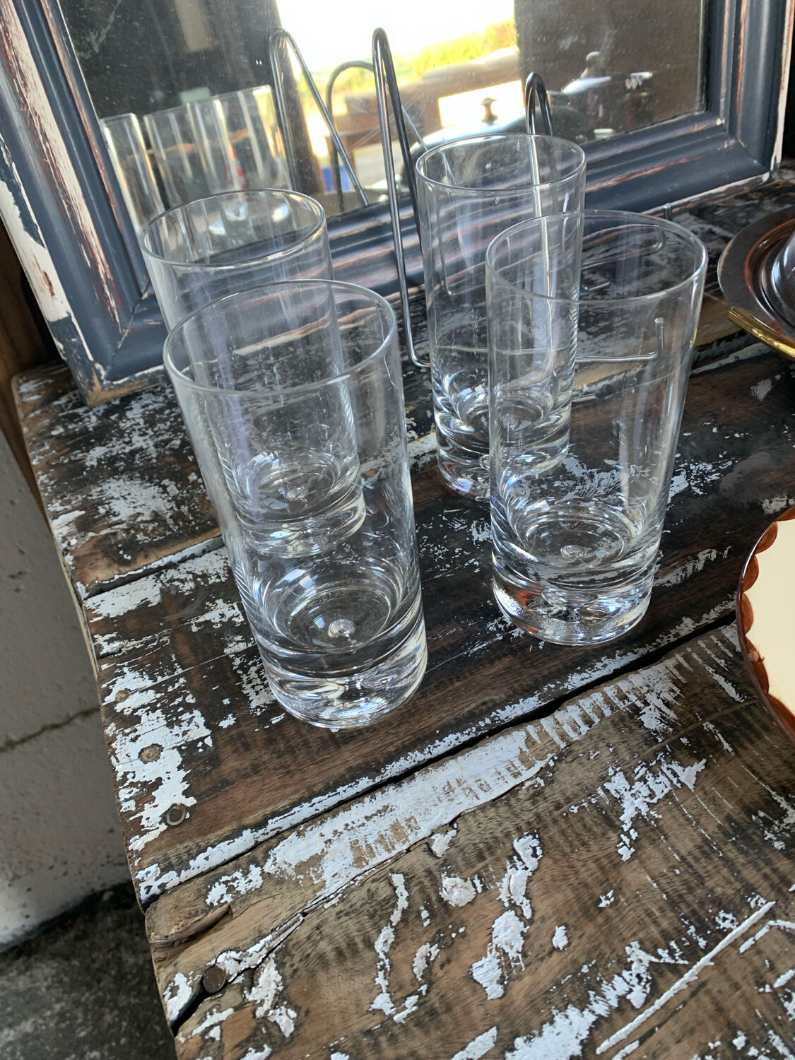 4 glasses designed by Tapio Wirkkala - Scandinavian elegance