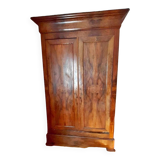 Armoire 234 cm loupe d'orme tete de chat