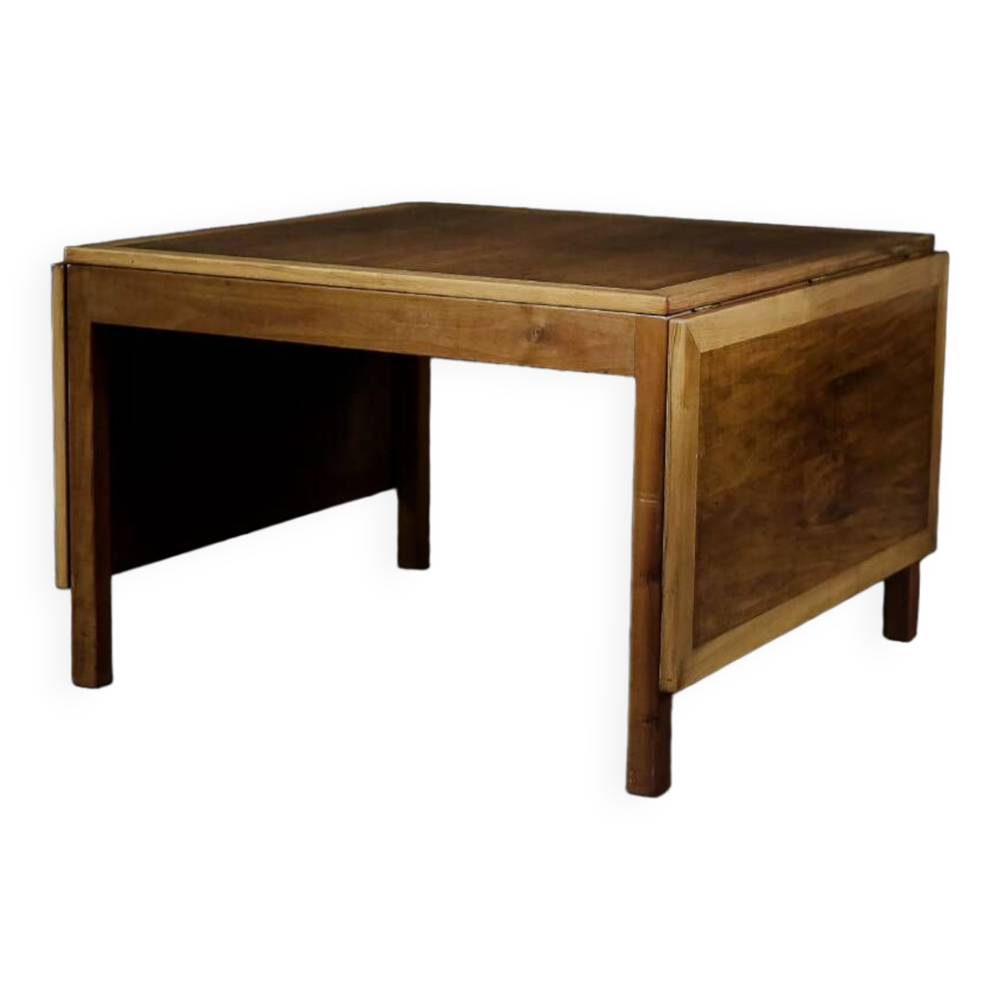 Vintage Modern Teak Drop-Leaf Coffee Table, Model 5362, Denmark by Børge Mogensen for Fredericia, 1960s
