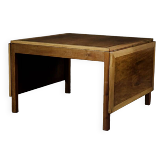 Table Basse Vintage Moderne à Abattant en Teck, Modèle 5362, Danemark par Børge Mogensen pour Fredericia, 1960s