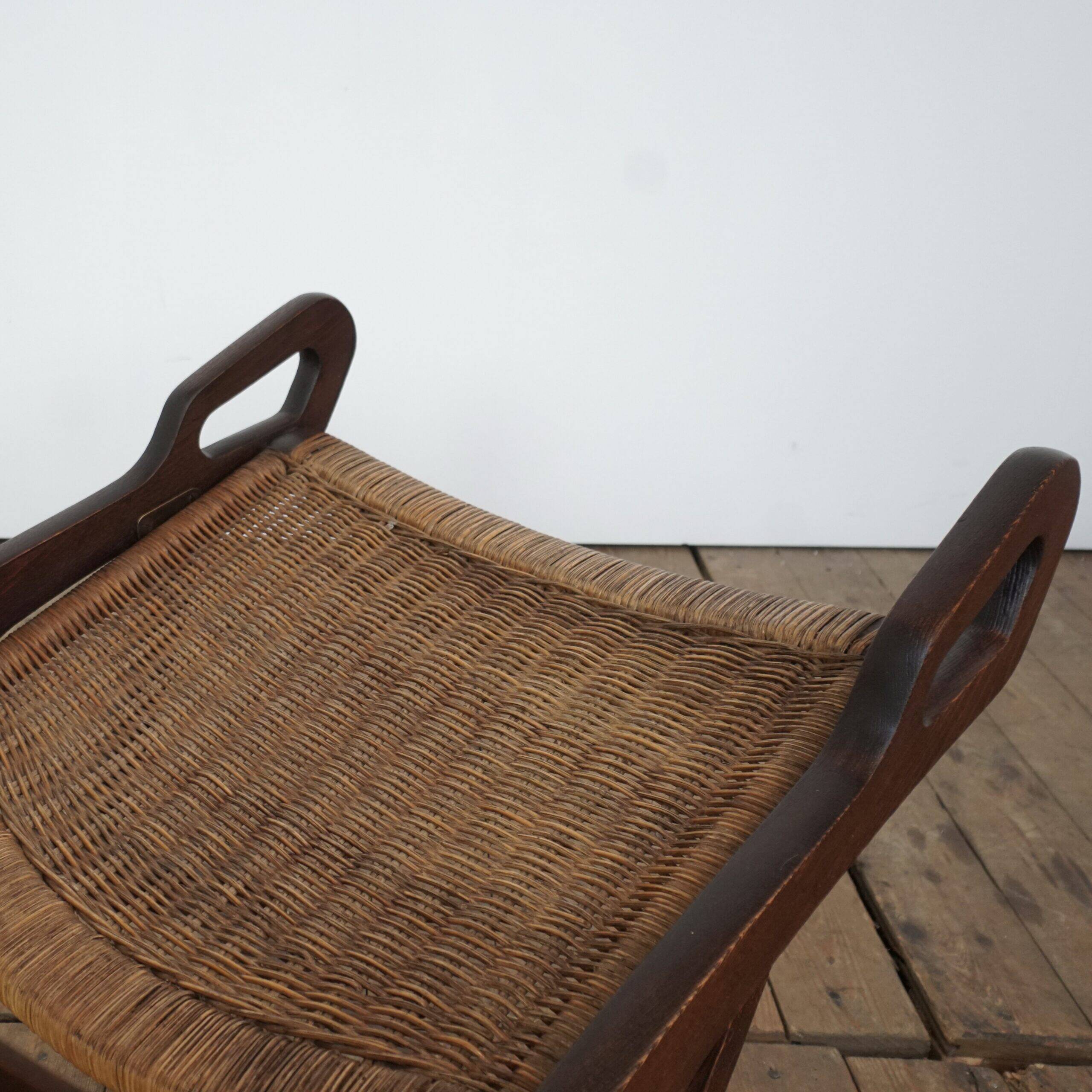 Set of two Gio Ponti “Ninfea” folding armchairs for Fratelli