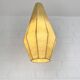 Oblong Cocoon pendant light, Friedel Wauer for Goldkant Leuchten, 1960s