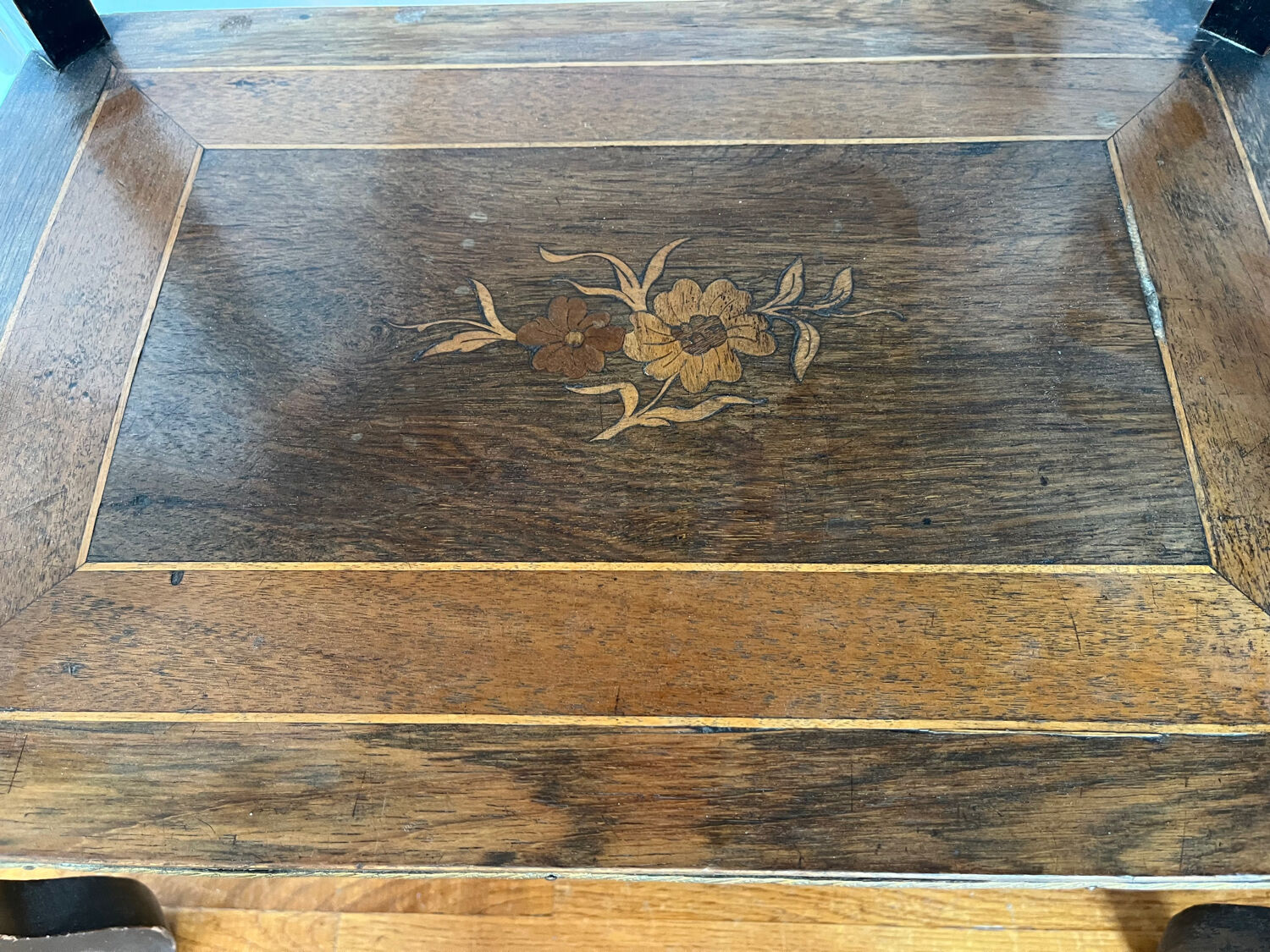 Old wooden seamstress