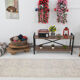 3x9 blue persian runner rug, 80x286cm
