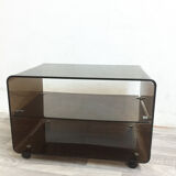 Coffee table by Michel Dumas plexiglas, 1970