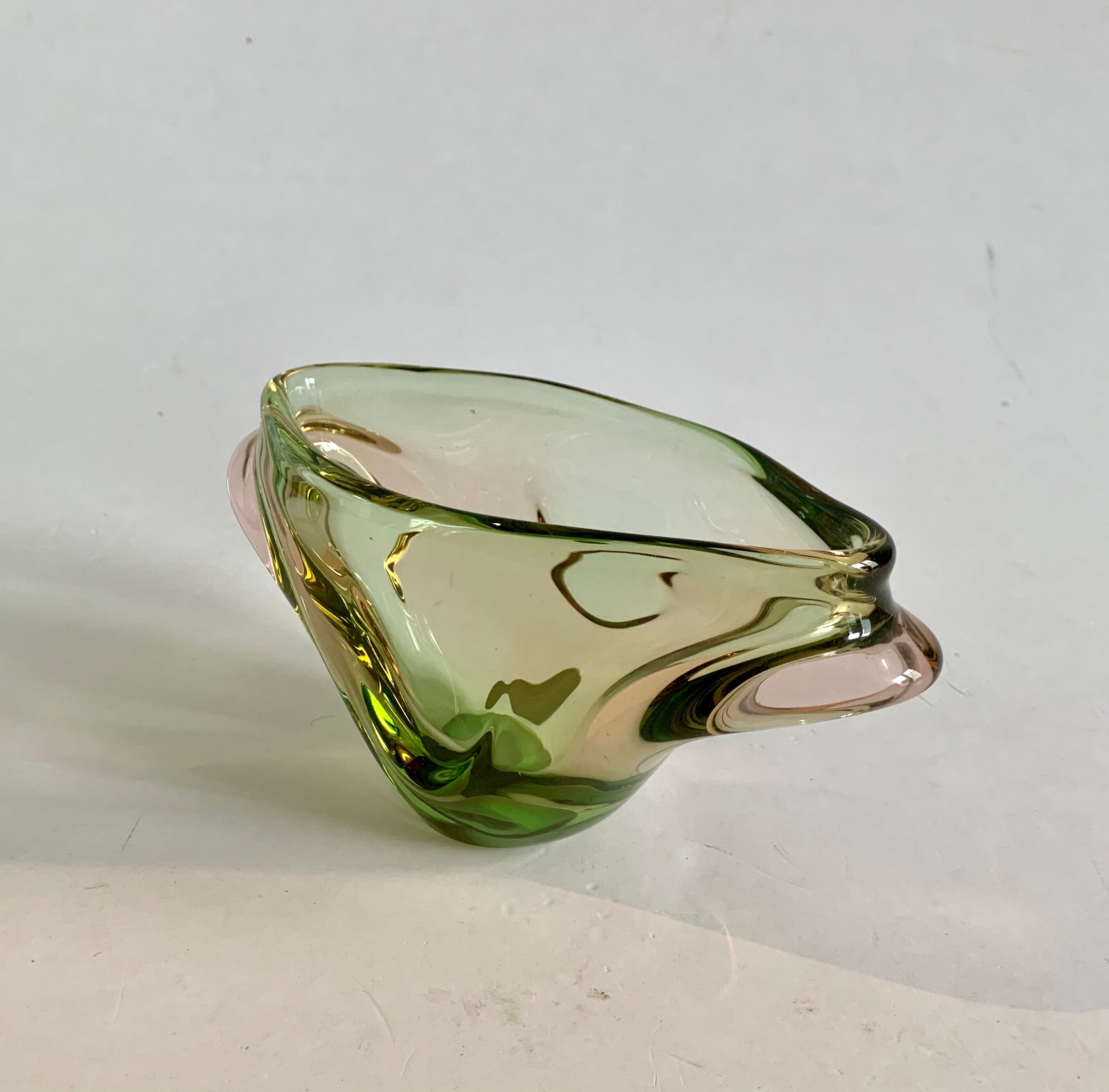 Bowl by J.Hospodka for Chribska Sklarna, 1960