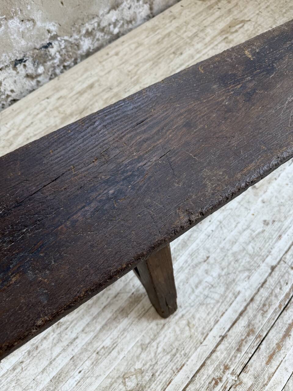Oak farm bench 1950 220cm