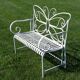 Banc de jardin en fer forgé