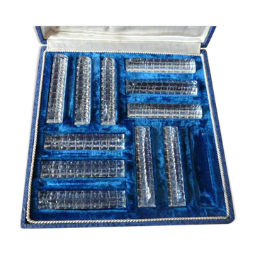 Series of 11 knife holders in their box