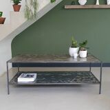 Industrial coffee table