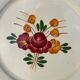 7 Old dessert Asiettes in faIence, Longchamp Agen service