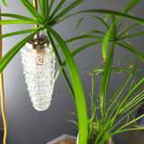 Vintage crystal spike walking lamp