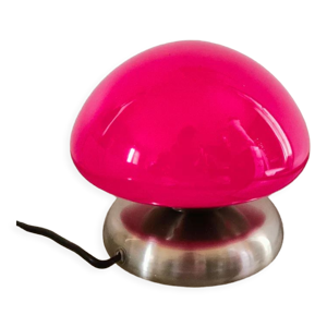 lampe champignon rose