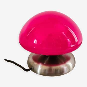 Pink mushroom lamp