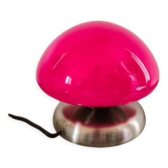 Lampe champignon rose