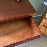 Vintage wooden bedside table