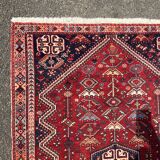 Red Persian wool carpet 158 x 110