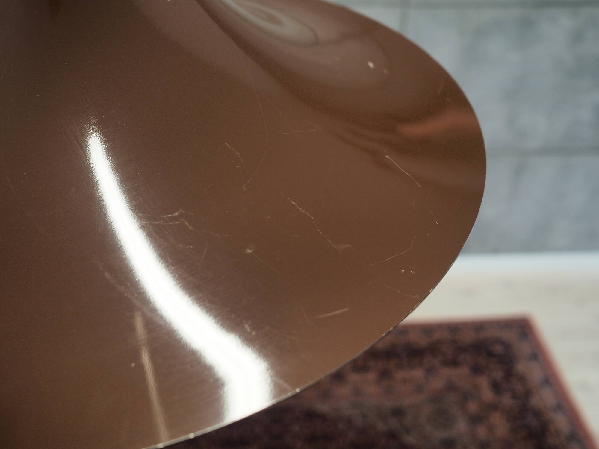Brown pendant lamp, Danish design, 1960s, production: Denmark