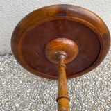 Vintage tripod pedestal table