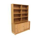 Scandinavian oak bookcase "öresund", Børge Mogensen, Sweden, 1960