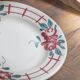 Set of 3 Sarreguemines "Camille" plates
